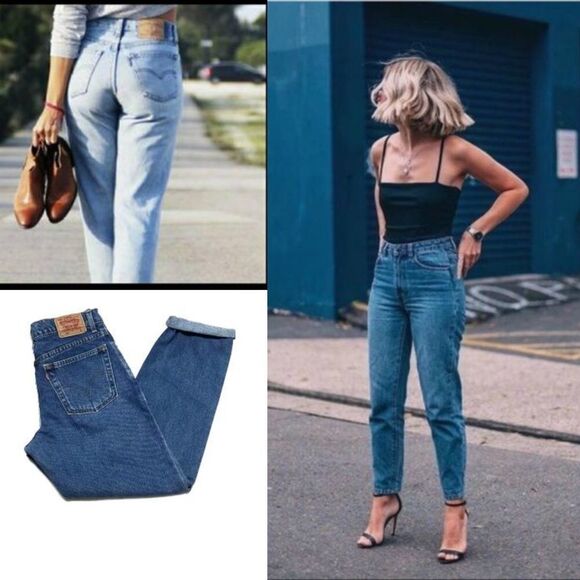 VINTAGE Levi's 550 Classic Relaxed Tapered Jeans - Picture 1 of 10